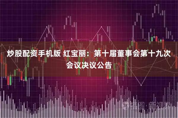 炒股配资手机版 红宝丽：第十届董事会第十九次会议决议公告